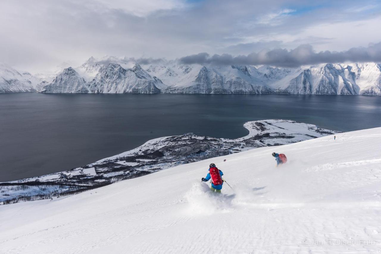 Lyngenfjord,Odins Hus Lejlighed Olderdalen Eksteriør billede